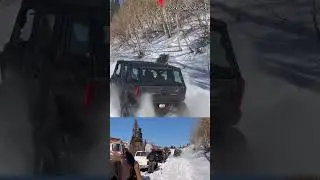 Supercharged Xpedition from @packardperformance - snow drifts 😮&zwj;💨