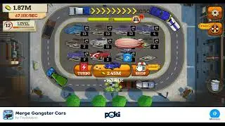 Merge Gangster Cars || Poki Games ||