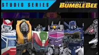 New Transformers Studio Series 2022 Bumblebee Soundwave,Ratchet,Brawl,Ravage,Shockwave,Wheelljack