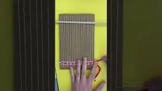 Weaving Vertical Stripes