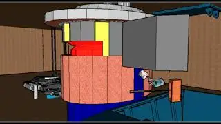 solid waste sorter and recycling plant using sketchup 3D
