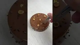 Entremets choco noisette #Yummy #Delicious #Baking #Pastry #Dessert #Cake #vanilla #Asmr #Foodporn