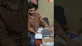 Mere naye laptop ka unboxing in hostel | #shorts #unboxing