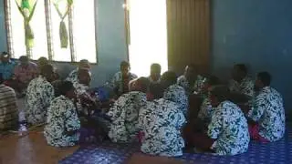 Koroua Village, Fiji - song & dance - 6/8/09