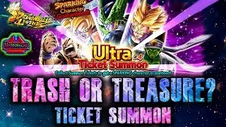 TRASH or TREASURE?? - 1st Guaranteed SPARKING Summon - Perfect Cell Banner - Dragon Ball Legends