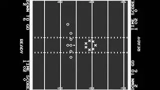 Atari Football - (1978) - Arcade - gameplay HD