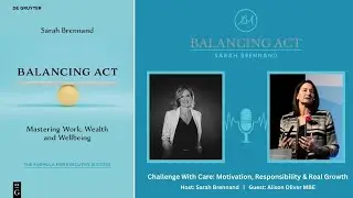Alison Oliver MBE discussing Challenge With Care: Motivation, Responsibility & Real Growth