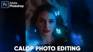 Calop | Butterfly Glow Tutorial | Photoshop Tutorial | Calob Castellon | Atif Editz