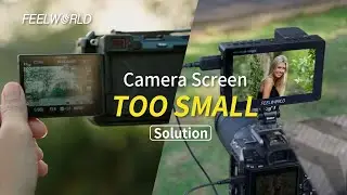 Решение проблемы слишком маленького экрана камеры FEELWORLD F5 PROX 5,5 дюйма 1600 нит аксессуар ...