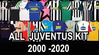 all juventus football kits history | from 2000 - 2020