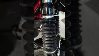 How to fix a motorcycle fork cover.