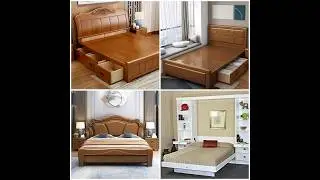 bed design! bed decoration ideas! wooden bed