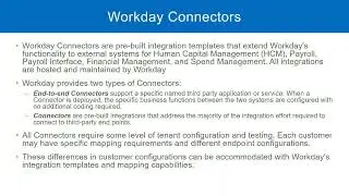 Connectors in Workday HCM