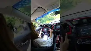 On my way home while driving my civic, beep beep! #cars #honda #civic #foryou #automobile #love