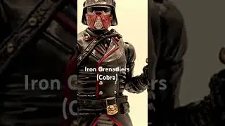 Iron Grenadiers Cobra #gijoeclassified #actionfigures #6inchactionfigures #hasbro #toys #gijoe