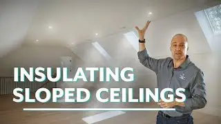 Maximizing Space and Comfort with Insulated Sloped Ceilings