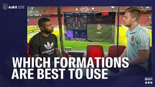 FIFA 21 TUTORIAL | Which formations are best to use? | Ajax Gaming Academy