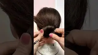 Hair Rubber Se Perfect Bun Trick ✨#song #lifeisbutadream #haveitoldyoulatelythatiloveyou