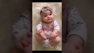 baby playing in rain water #happybabymoments #newbornbaby
