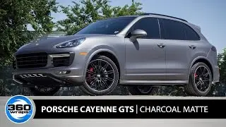 360 Wraps | Porsche Cayenne GTS | Charcoal matte