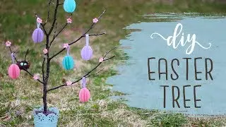 DIY Easter Tree Tutorial! 🐣 Easter Crafts & Decorations