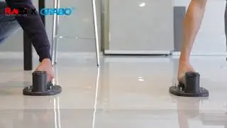 Raizi x Grabo Electric Vacuum Suction Cup Lifter for Wood, Dry-Wall, Granit, Glass, Tiles