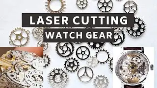 Watch Gear cutting |  Laser cutting of watch part | Laser cutting machine | Markolaser.com