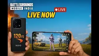 BGMI 3.8 Live Streaming | iQOO Neo 10R Gameplay | New Mode + Graphics Performance Test