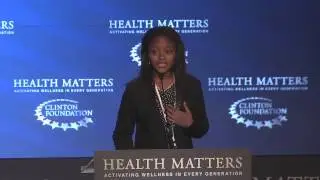 Haile Thomas Inspiring Quote - 2013 Health Matters Conference