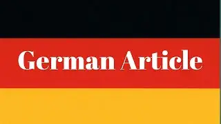 German Article | der die das | #deutsch #deutschlernen