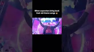 WWE Superstar Brings Back Old Theme Song 🎶🔥