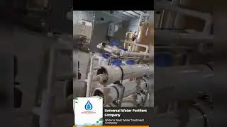 6000 LPH RO Water Purifier Plant is Made of Universal Water Purifiers Company