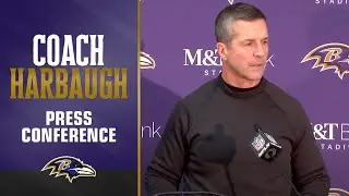 John Harbaugh: Lamar Jackson Played Out of His Mind | Baltimore Ravens