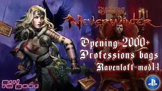 Opening 2000+ Professions Bags | Neverwinter PS4 [Mod14]