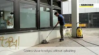 Close up of the Karcher FR 30 ME Hard Surface Cleaner