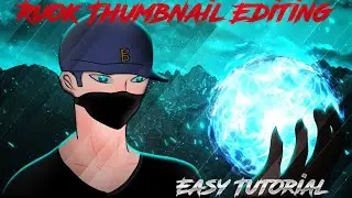 How to edit thumbnail like ruok ff ||Easy tutorial ||