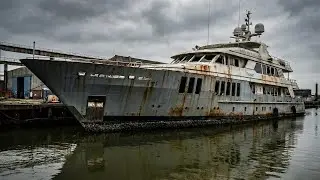 Restoration of Abandoned Feadship F45 Vantage Superyacht (2006) | From Rusted Hull to Ultra-Luxury 