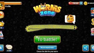 Worms Zone io Biggest Snake New Record 2025| Saamp Wala Game oggy jack #saamp#Ravindrasgaming