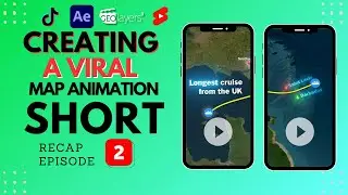 Creating a VIRAL map animation in Geolayers3 from SCRATCH | Adobe After Effects