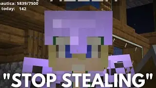 The Crowfather confronts Fundy - Origins SMP
