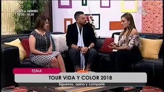 Tour Vida y Color 2018, Nino Touma Dise&ntilde;ador.