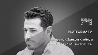 Platforma TV: Eric Klein, Co-founder & CEO NKOR, CEO HIGH TV 3D