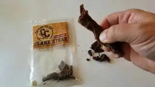 Cattlemans Cut Flank Steak Beef Jerky Texas Style Review