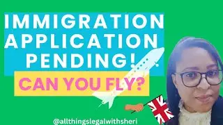 Can i travel while my UK application is pending? Admin review application|MUST KNOW