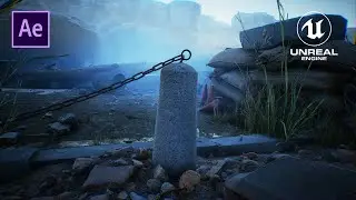 Unreal Engine 4.25 and After Effects Post-Apocalyptic scene, with some sobering info.