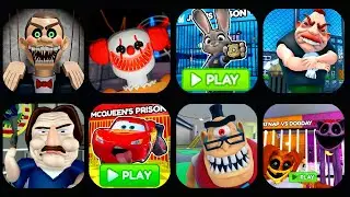 Escape Mr Funny's ToyShop! MR CRAZY'S CARNIVAL! 🐰 JUDY'S PRISON RUN OBBY 👮🏻‍♀️