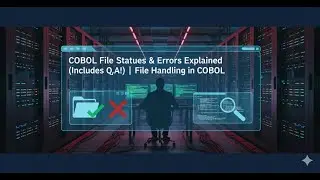 COBOL File Statuses & Errors Explained (Includes Q&A!) | File Handling in COBOL