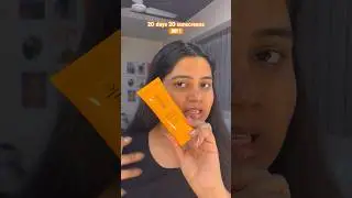 Foxtale glow sunscreen review ✨ #sunscreen #sunscreenviral #sunscreens #productreviews #foxtale