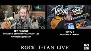 Ted Nugent and Rock Titan Host Scotty J in a Campfire Dialogue - Part 1
