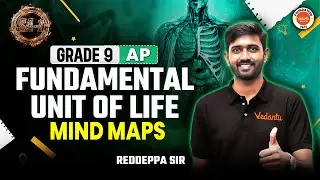 Fundamental Unit of Life Mind Maps | AP Class 9 | SA1 Exam | Biology | Reddeppa Sir